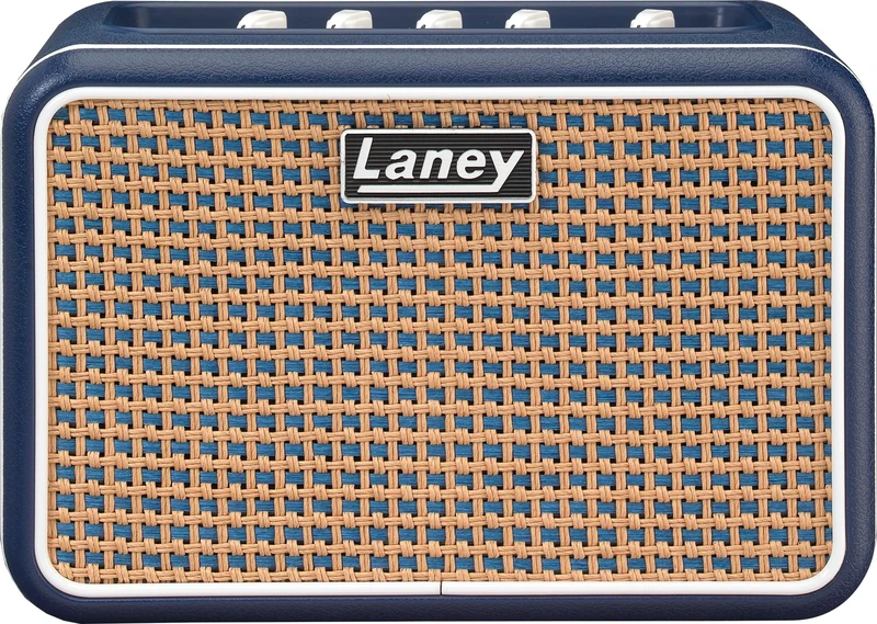 Laney MINI-STB-LION-2 6W Bluetooth Battery Powered Guitar Amp – Compact Practice Amp with Clean/Drive Channels, Delay, LSI Smartphone Input, AUX In, Headphone Out & Free Ultimate Guitar Subscription