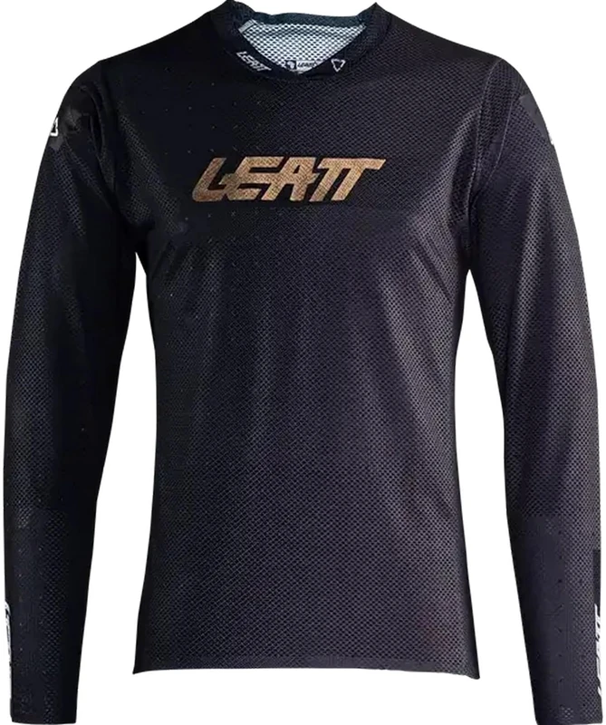 Leatt 5024140102 MTB Jersey Gravity 4.0 Junior-L / EU140 / 150 cm Black Unisex-Adult, Other, One Size
