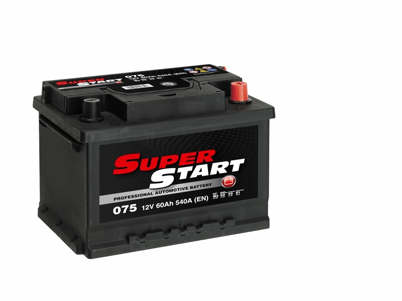 Super Start 075 12V 60AH 540 CCA SMF Car Battery