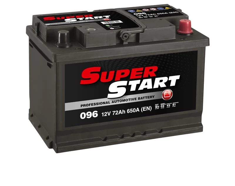 Super Start 096 12V 72AH 650 CCA SMF Car Battery