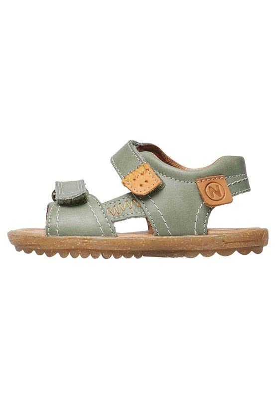 Naturino TAROR Leather Sandals - Blue, Green (sage), 4 UK Child