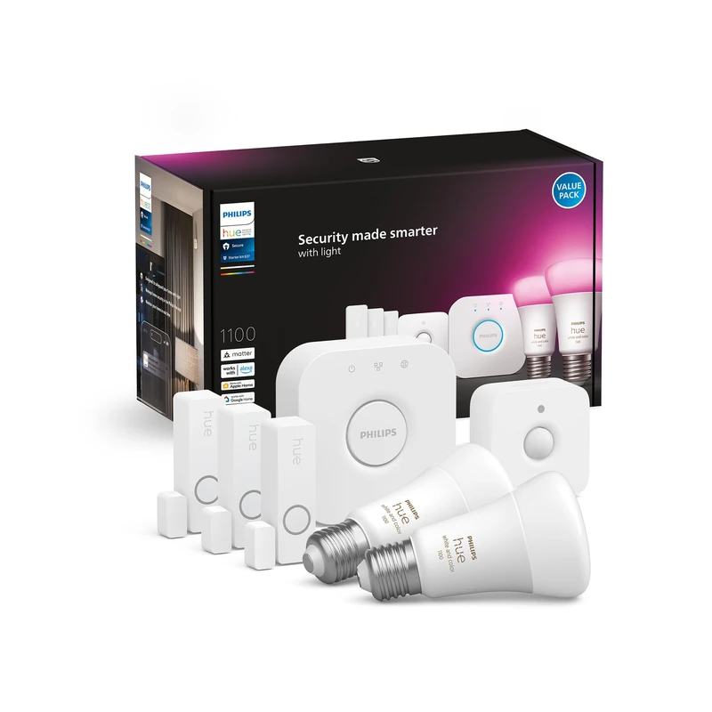 Philips Hue - Secure Sensor WCA E27 Set EU - Image 1
