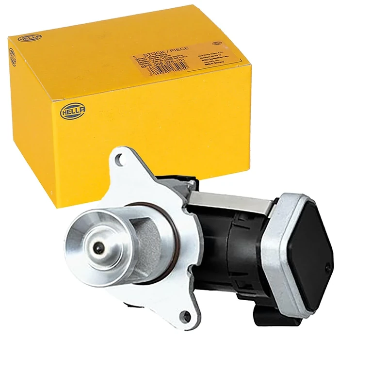 HELLA 6NU 014 864-901 EGR Valve - 12V - Electric - 4-pin connector - with gasket/seal