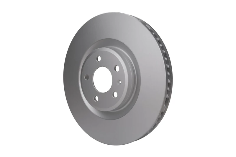 HELLA 8DD 355 134-361 Brake Disc - 56190PRO_HC - High-carbon - Coated - 350mm - 34mm - slotted/internally vented - for e.g. PORSCHE - Image 1