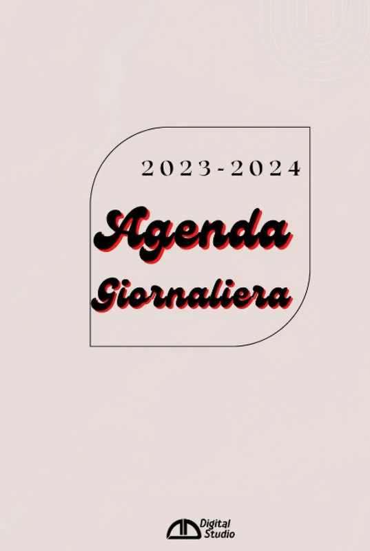 Agenda 2023 2024 Giornaliera A5 dal 01 Settembre 2023 al 01 Settembre 2024
