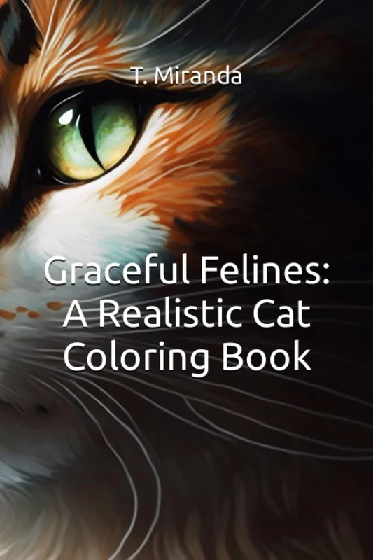Graceful Felines: A Realistic Cat Coloring Book