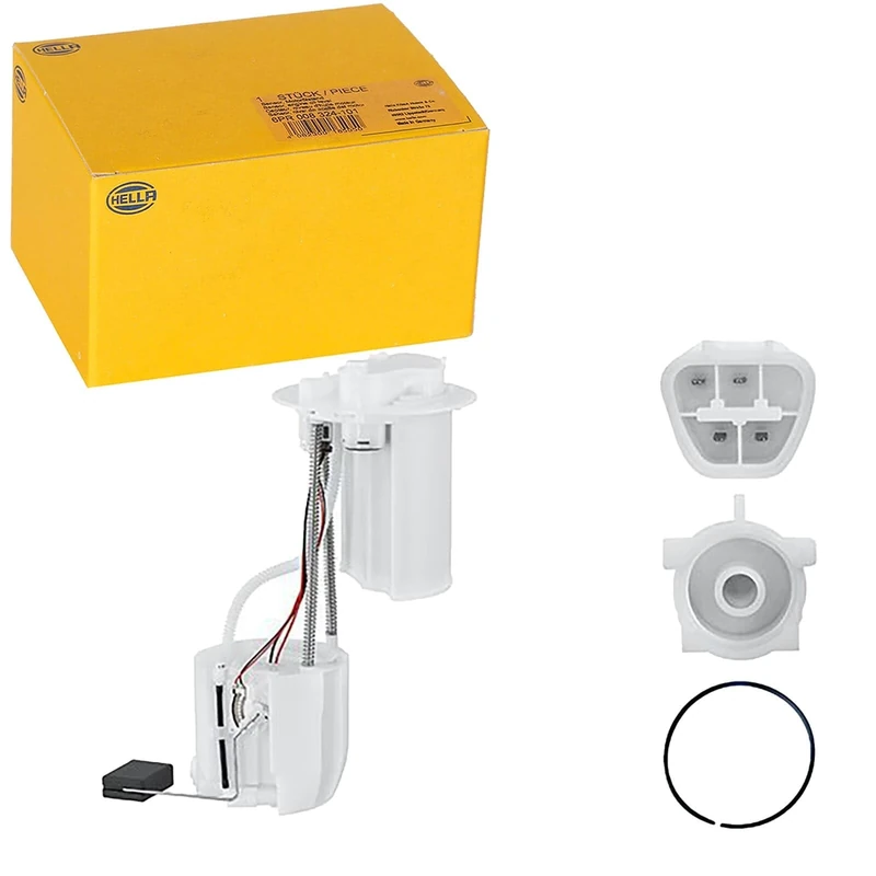HELLA 8TF 358 306-021 Fuel Feed Unit - Electric - 4-pin connector - with fuel sender unit/with gaskets/seals