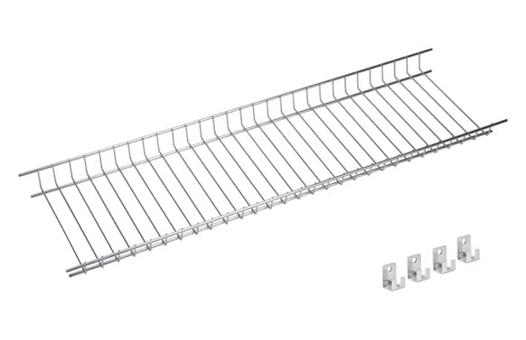 Sauvic 55cm Stainless Steel Metal Dish Drainer