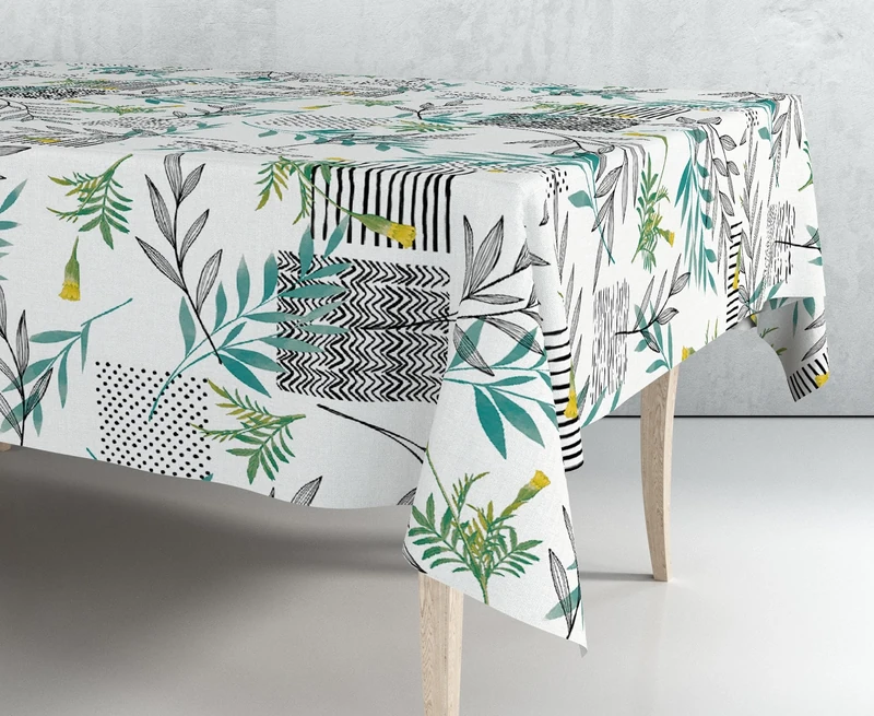 Exma Tablecloth Roll Mix Oilcloth White 140 cm x 25 m