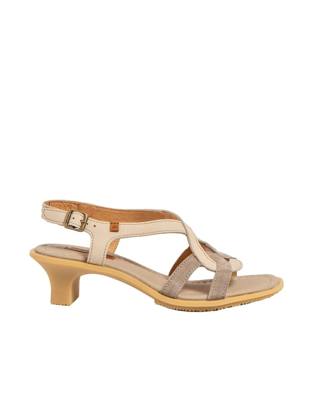 El Naturalista Women's N5992 Igusa Sandal, Cream, 5 UK