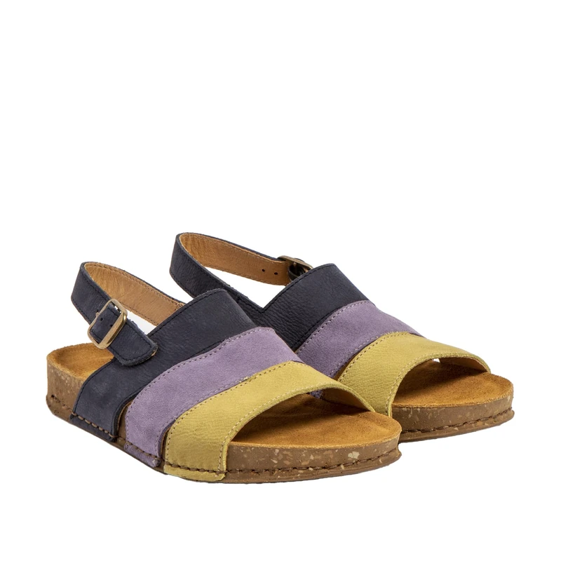 El Naturalista Women's N5798 Balance Sandal, Multi Ocean, 3 UK