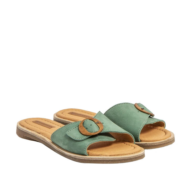 El Naturalista Women's N5690 Tonami Sandal, Jade Green, 3 UK
