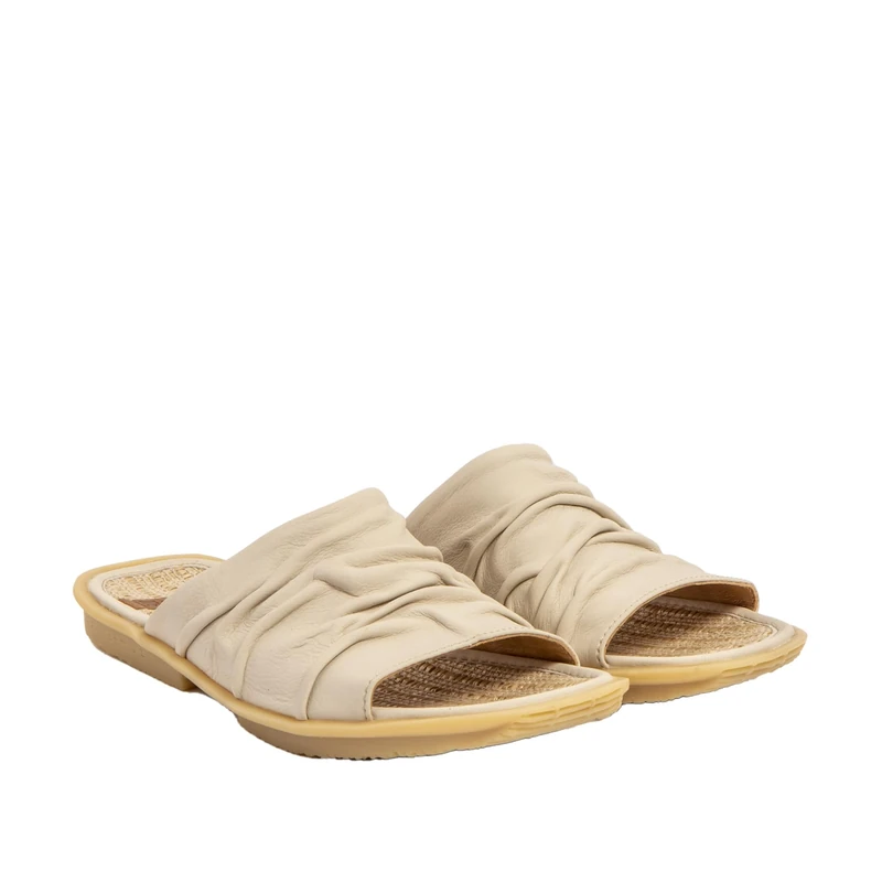 El Naturalista Women's N5932s Makisu Sandal, Cream, 7 UK - Image 1