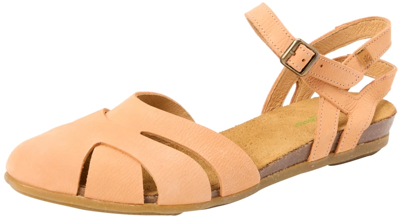El Naturalista N5207 Stella Closed Toe SandalsWoman, Peach, 8 UK