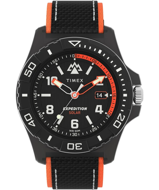 Timex Men Analog Quartz Watch with #Tide Ocean Material Strap TW2V66100