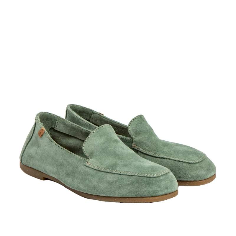 El Naturalista N5509 Crochet, Women's Loafer, Jade, 5.5 UK