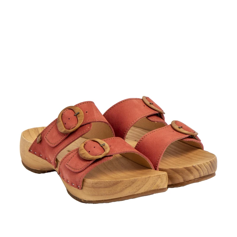 El Naturalista Women's N5835 Shokunin Sandal, Raspberry, 4.5 UK