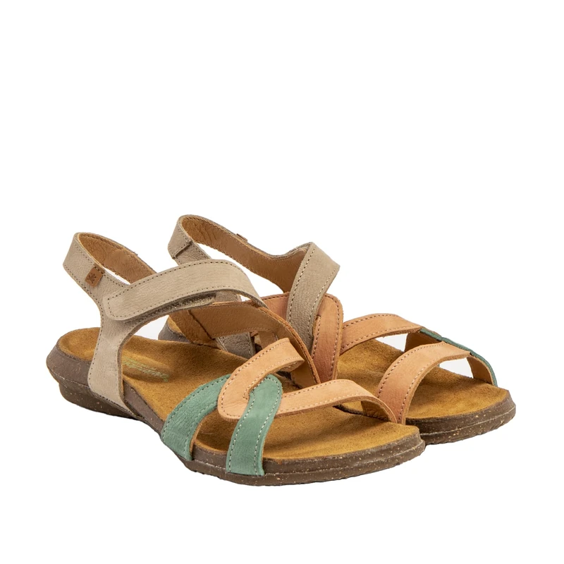 El Naturalista Women's N5079s Wakataua Sandal, Multi Stone, 3 UK