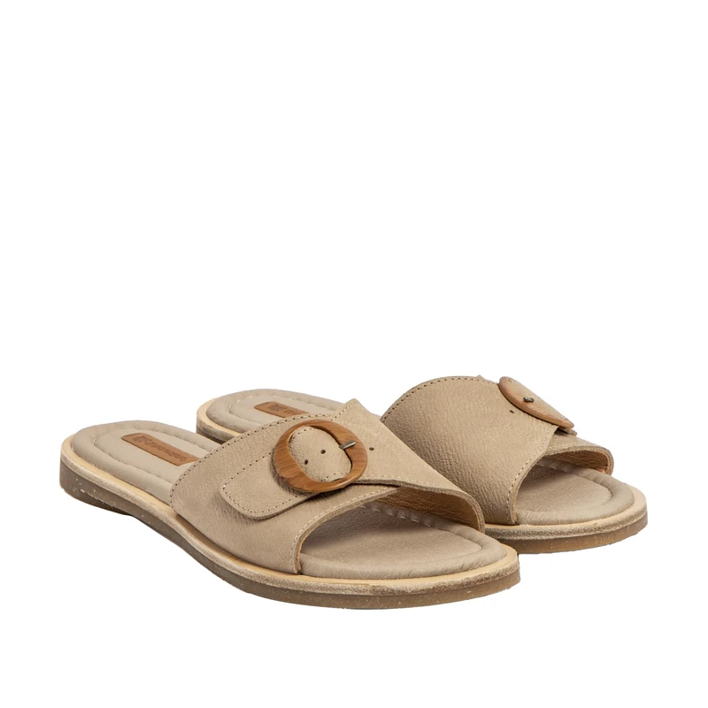 El Naturalista N5690 TONAMI, Women's Sandal, Stone, 41 EU, stone, 7/8 UK