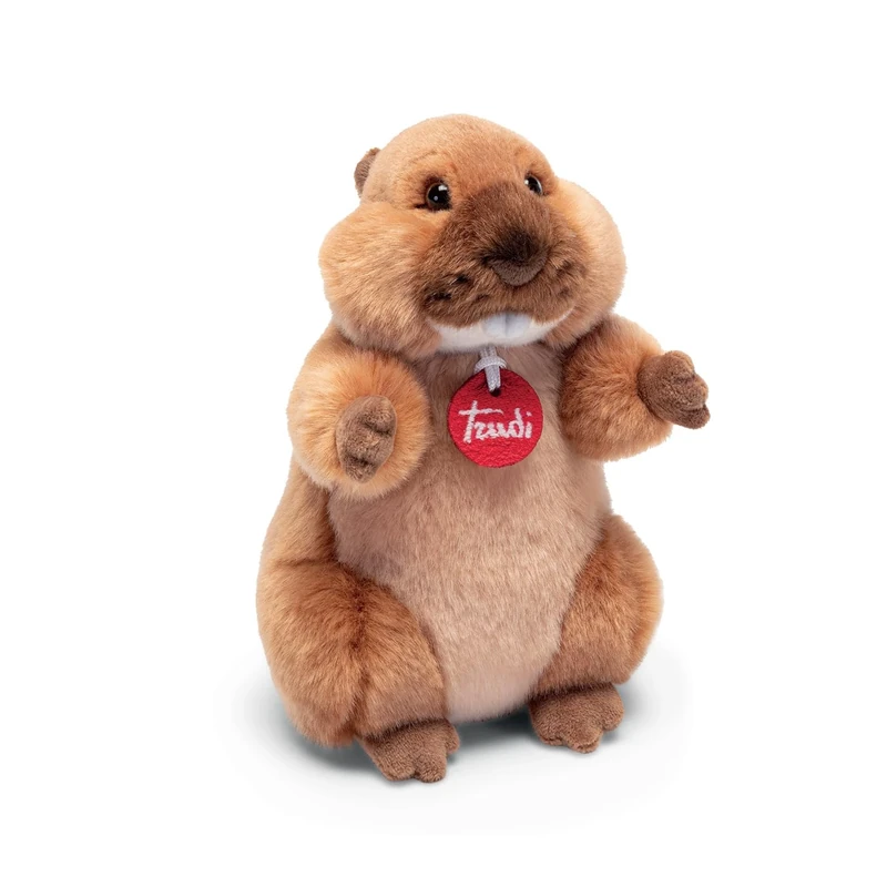 Trudi Marmot Plush Marmot Park Collection Plush Game Trudino Forest Animals 13 x 20 x 11 cm Large S Park Collection Model 24045