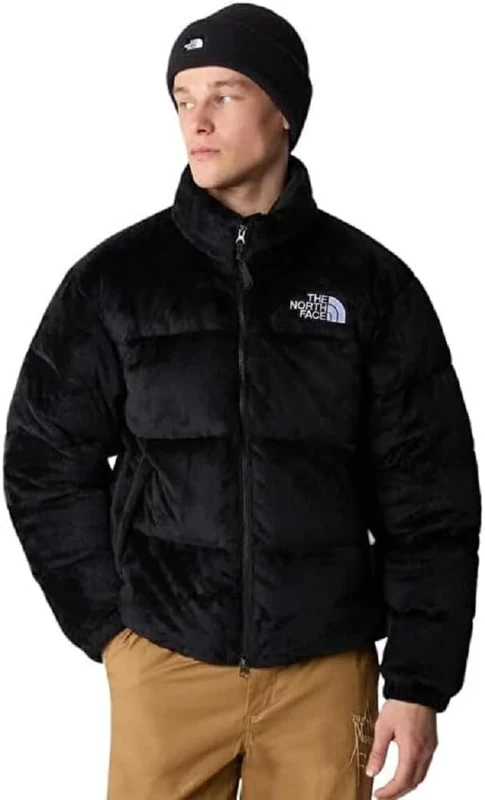 THE NORTH FACE Men's Versa Velour Nuptse Jacket, TNF Black, XXL