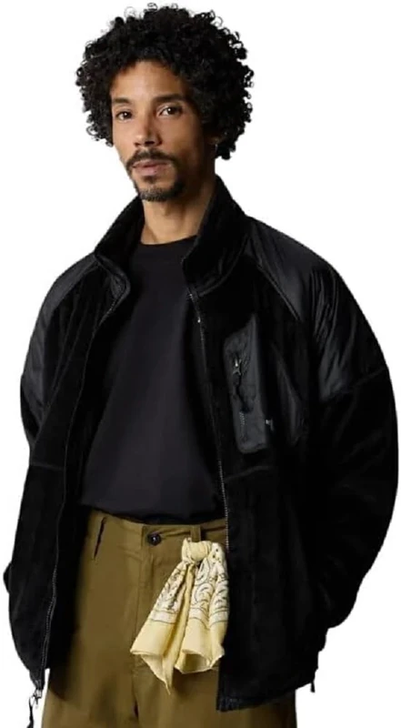 THE NORTH FACE Men's Versa Velour Jacket, TNF Black, L