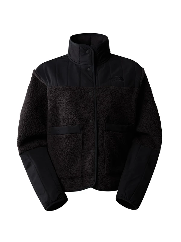 The North Face Women's Cragmont Fleece Fleece Jacket, Tnf Black, XL