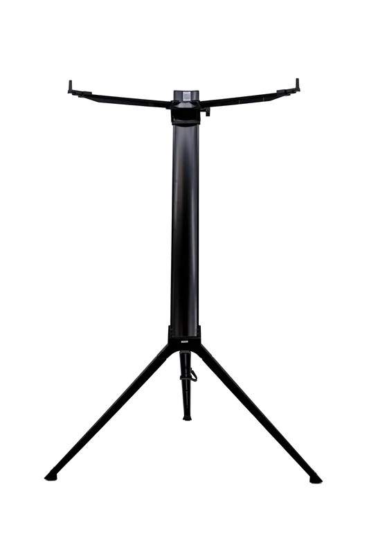 Stay Music - Intruder Series - Single Tier Keyboard Stand including Carry Case - Black