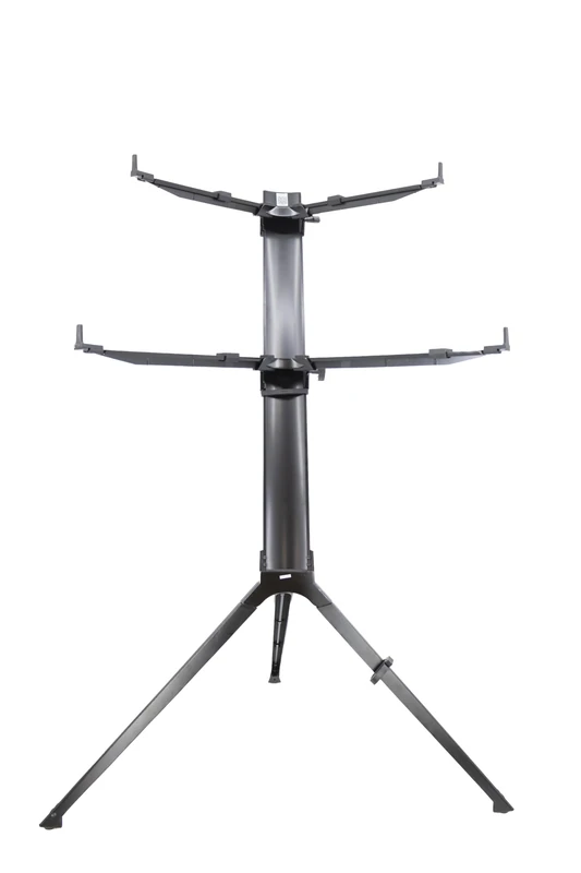 Stay Music - Intruder Series - Two Tier Keyboard Stand including Carry Case - Black