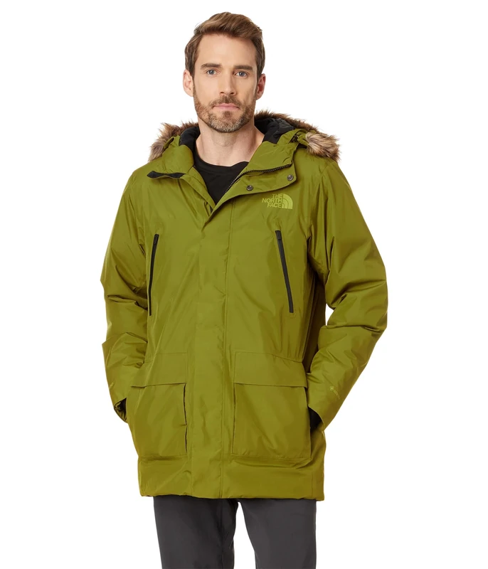 The North Face Men's Arctic Jacket - Sulphur Moss, XXL, Parka