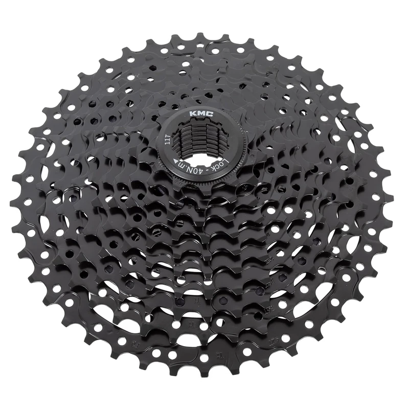 KMC React 10 Speed Cassette, Black, 11/42T