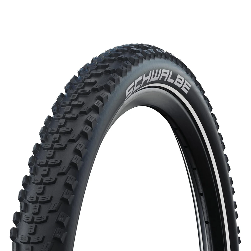 SCHWALBE COP.SW 27.5x2.60 (65-584) Smart Sam BRS HS624 RIG. Unisex-Adult, Black, One Size