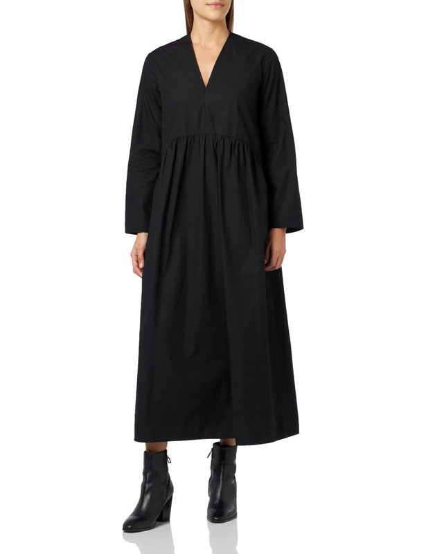 United Colors of Benetton Women's Dress 4m36dv09e, Black, S