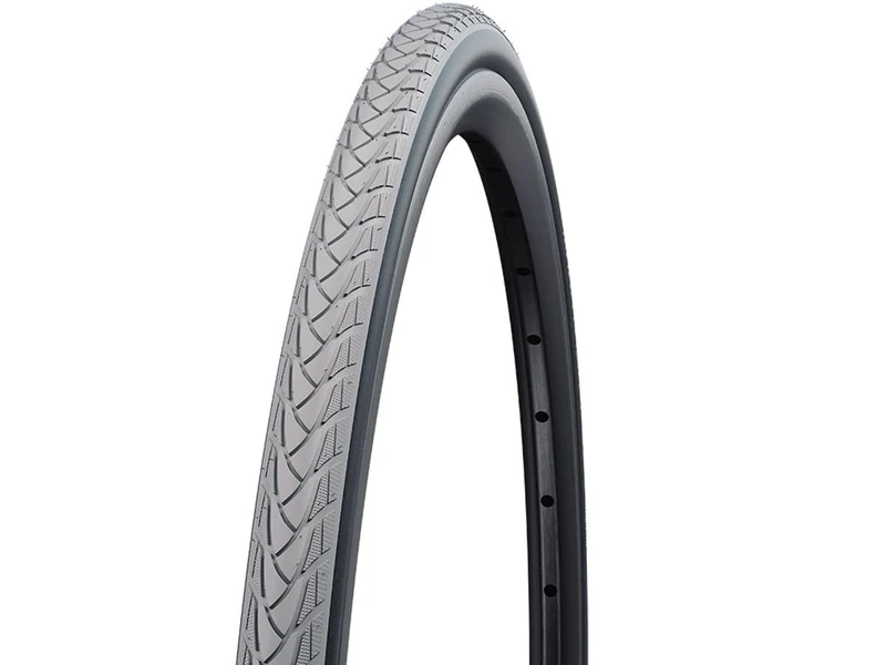 MARATHON PLUS PERF WC (MY24), 24X1 3/8 GREY/BLACK