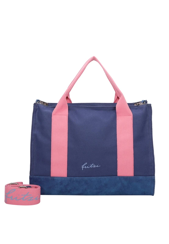 Fritzi aus Preussen Women's Tote Bag Canvas Navy Shopper, navy, One Size