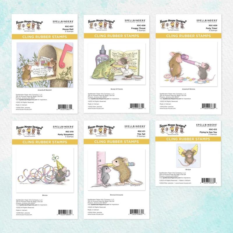 Spellbinders House-Mouse Every Day Collector Bundle