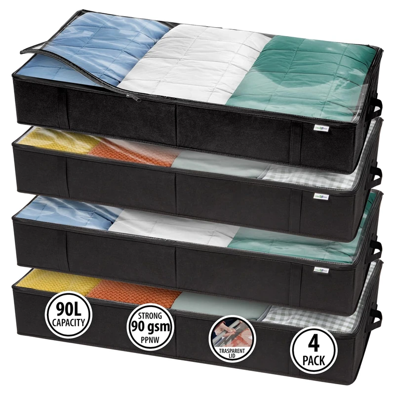 StorageExpert Closet Organizers and Storage - Maximize Space with Under Bed Storage Containers & Clothes Storage - Ideal Closet Storage, Toy Storage Organizer & Underbed Storage