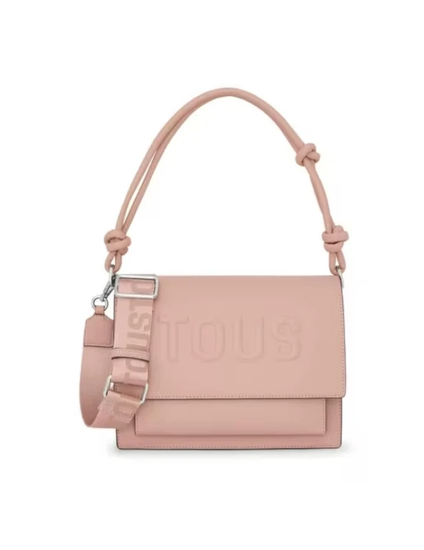 TOUS Topo Medium Shoulder Bag Audree Rue New | 395910084 for Women, One Size, taupe, M