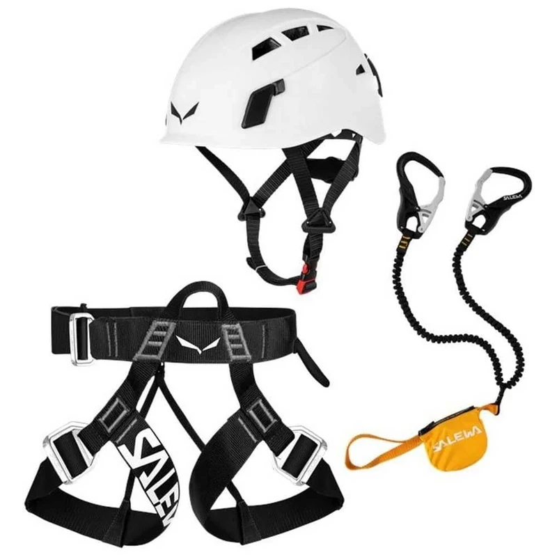 Salewa Via Ferrata Equipment Kit , Black