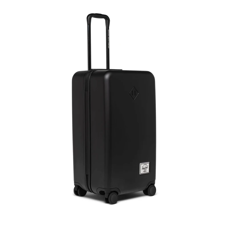 Herschel Heritage Hardshell Luggage, Black, Medium - 27 inch, Heritage Hardshell Luggage