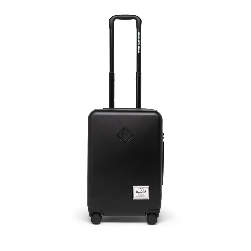 Herschel Heritage Hardshell Luggage, Black, Carry-On 21-Inch, Heritage Hardshell Luggage