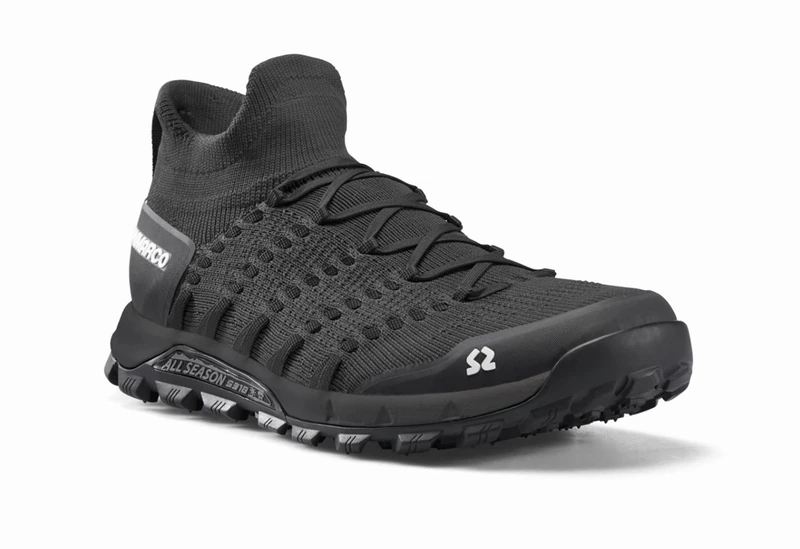 San Marco Men's Sock Trekking Shoe, Black, 6 UK