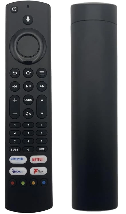 Replacement Fire RM-C3255 Remote Control compatible for JVC 2022 Smart TV Edition LT-40CF890 LT-43CF890 LT-49CF890 LT-50CF890 LT-55CF890 Models (No voice function）