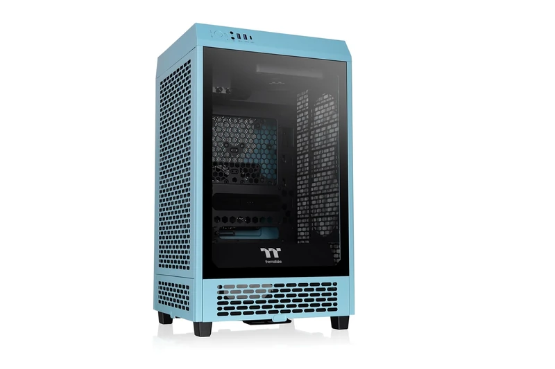 Thermaltake The Tower 200 Mini Chassis, Turquoise