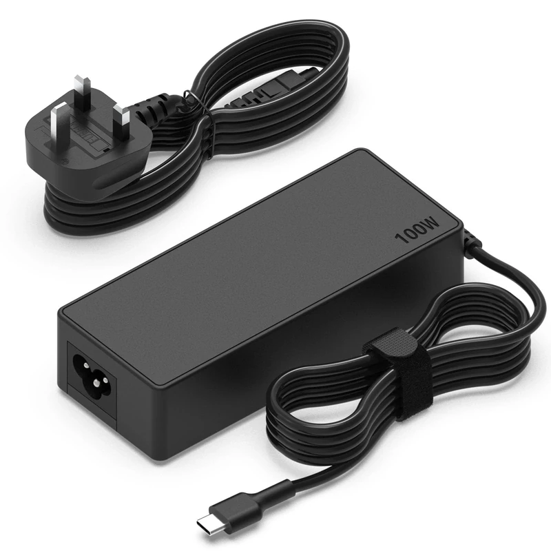 Hafiuege 100W USB C Laptop Fast Charger Compatible with Mac Book Pro, iPad, Lenovo, HP, Dell, Asus Laptops and All USB - C Port Devices, Charge Type-C 100W 96W 90W 87W 65W 45W 30W Device