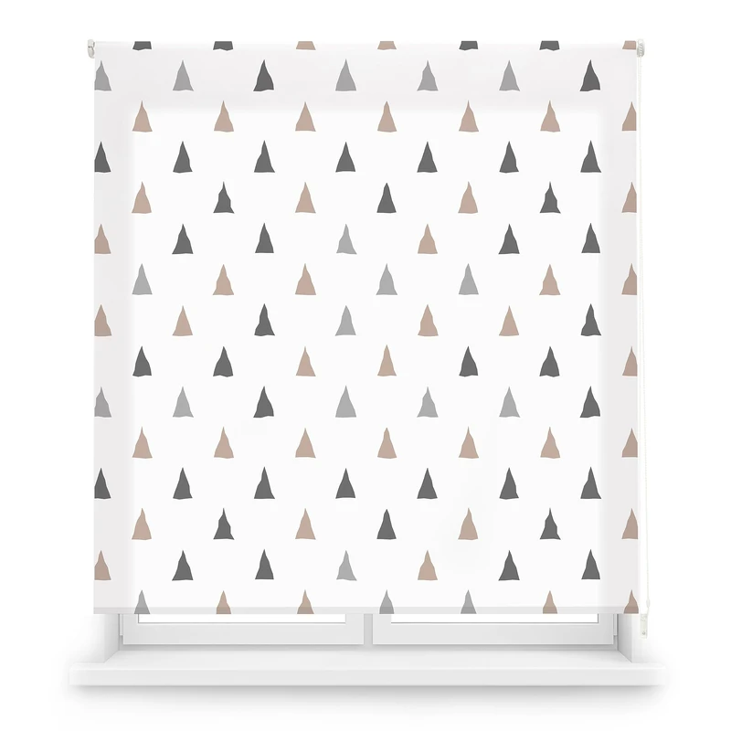 Blindecor Ara Mountain | Printed Roller Blind with Translucent Fabric - 90 x 180 cm (Width by Height) | Approximate Fabric Size 87 x 175 cm | Window Blind