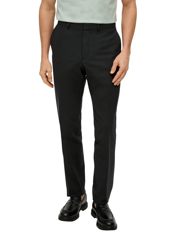 s.Oliver BLACK LABEL Men's 2149089 Trouser, 88 Black