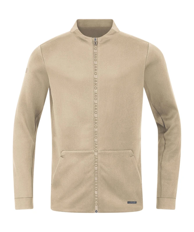 JAKO Men's Pro Casual Jacket, Beige, XXL - Image 1