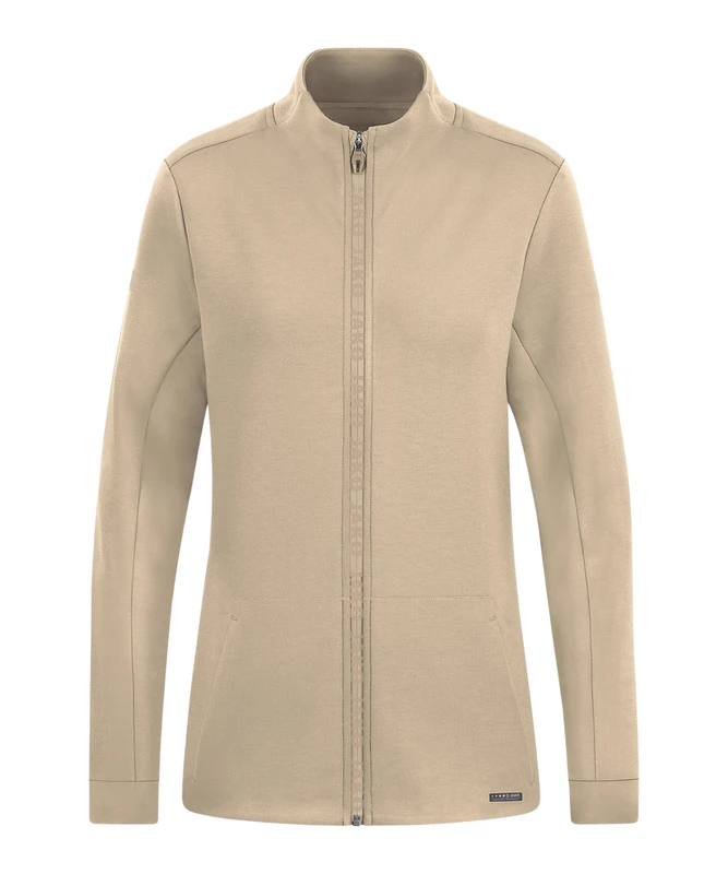 JAKO Women's Jacke Pro Casual Jacket, Beige, 44 (EU)