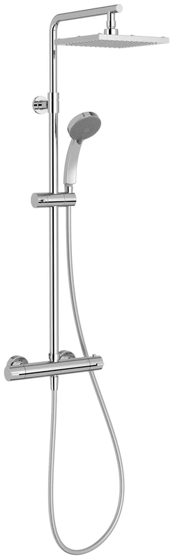 JACOB DELAFON Colette Thermostatic Shower Column 4 Jets, Chrome